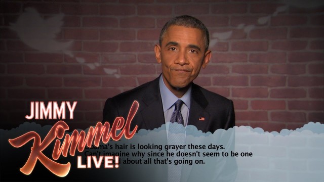 President Obama Edition Mean Tweets