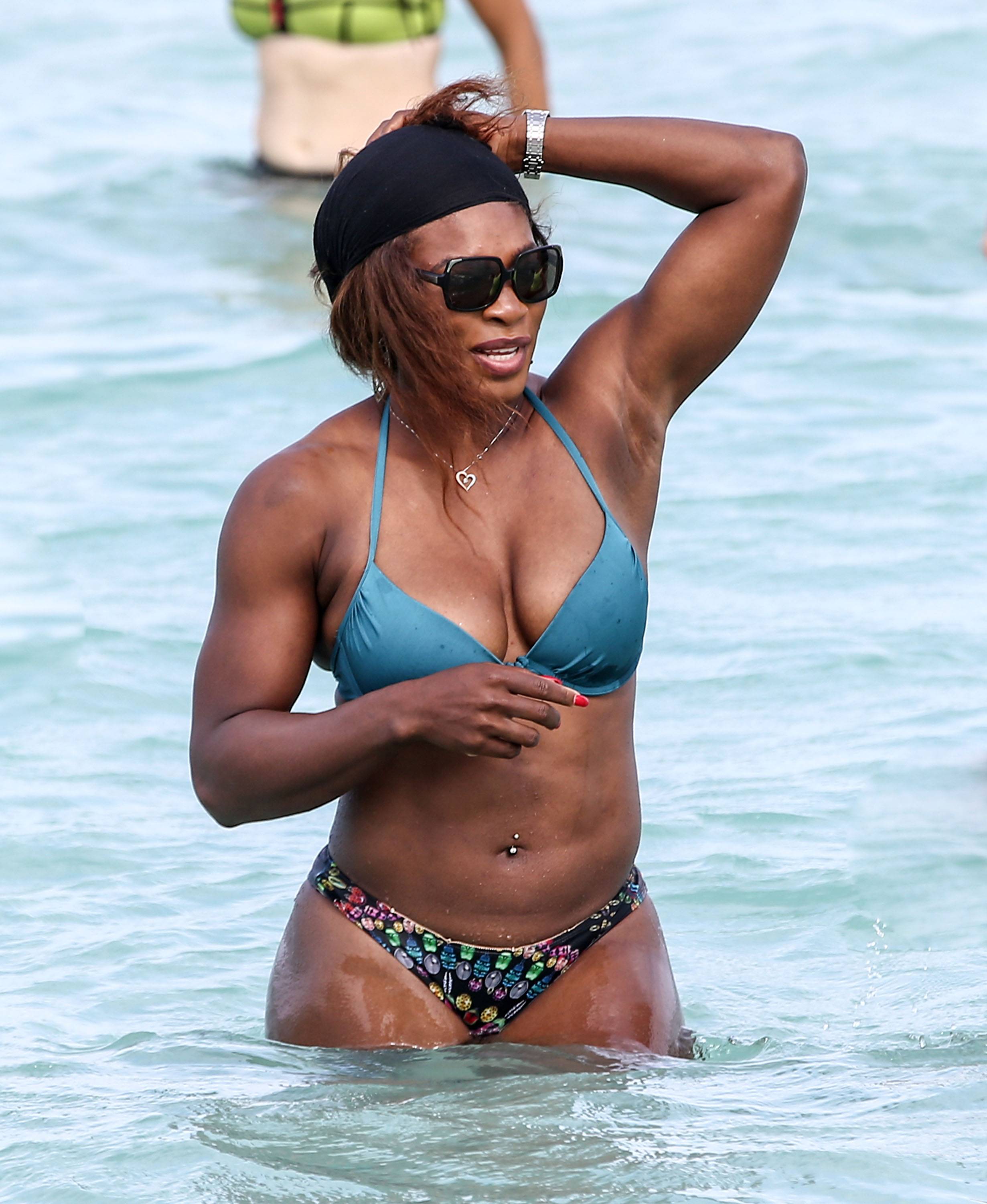 Serena Williams Shows Off Her Bikini Body In Miami Photos